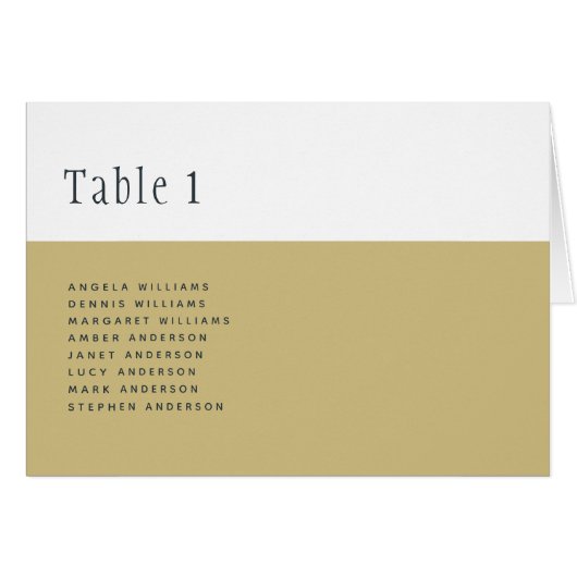 Driewitte driedubbele nummernamen (Voorkant Horizontaal)