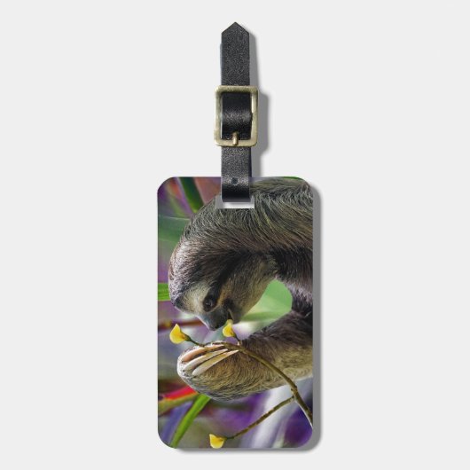 Driezijdige boomgaard bagagelabel (Voorkant verticaal)