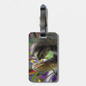 Driezijdige boomgaard bagagelabel (Achterkant verticaal)