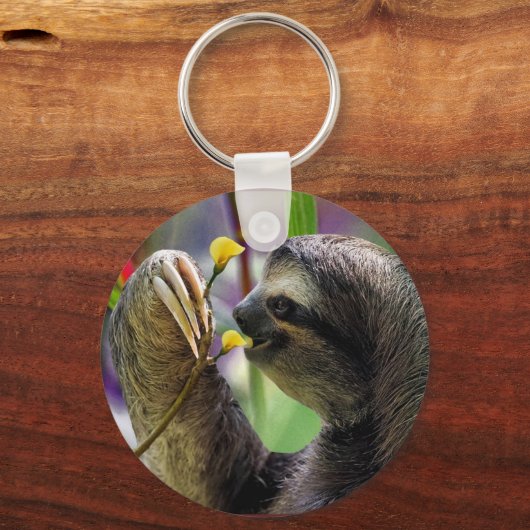 Driezijdige boomgaard sleutelhanger (Voorkant)