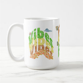Driezijdige Herfst Vibes Custom Design Koffiemok