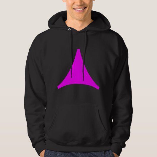 Driezijdige Pijl Hoodie (Voorkant)