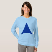 Driezijdige Pijl T-shirt (Voorkant volledig)