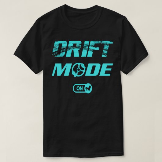 Drifcars-drift-modus op Mannen automatisch racisme T-shirt (Design voorkant)