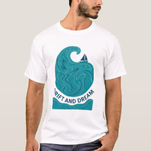 Drift And Dream Oceaan Golf T-Shirt