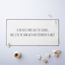 Drift Apart Desk Mat