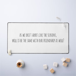 Drift Apart Desk Mat