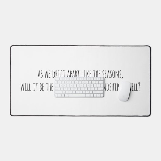 Drift Apart Desk Mat (Keyboard & Muis)