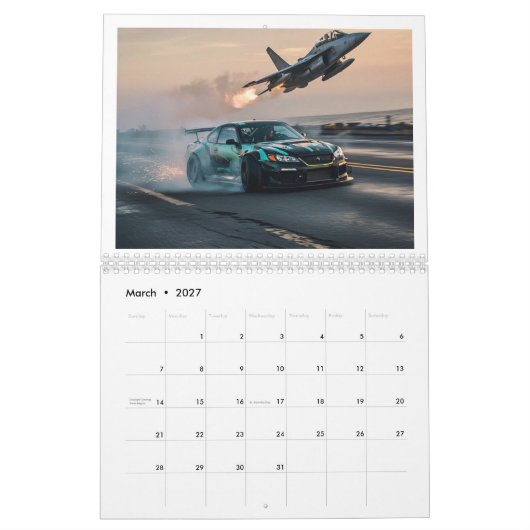 Drift Auto Kalender (Mar 2027)