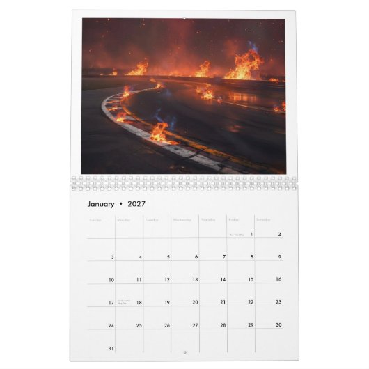 Drift Auto Kalender (Jan 2027)