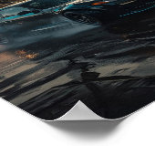 Drift Auto Poster (Hoek)