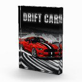 Drift Auto Rood Spier Fotoblokken (Rechts)