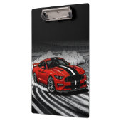 Drift Auto Rood Spier Klembord (Links)
