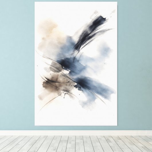 Drift Between Measures Canvas Afdruk (Insitu (Houten vloer))