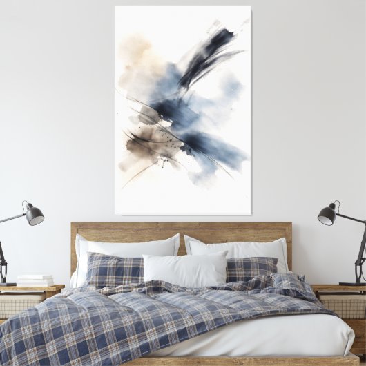 Drift Between Measures Canvas Afdruk (Insitu (Slaapkamer))