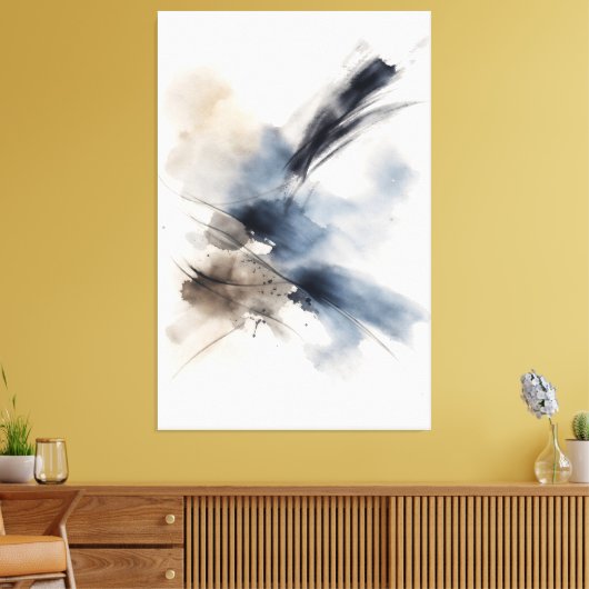 Drift Between Measures Canvas Afdruk (Insitu (Woonkamer))