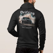 Drift Car Drifting - De kunst van gecontroleerde c Hoodie (Achterkant)