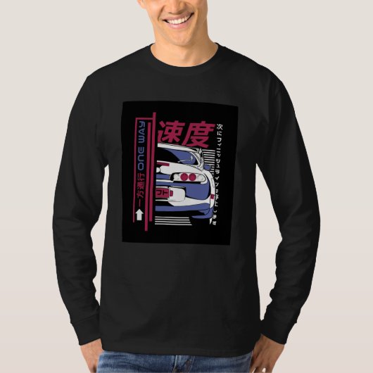 Drift Car Japan T-shirt (Voorkant)