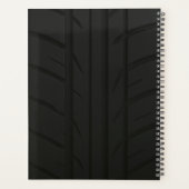 Drift Car Red Muscle Planner (Achterkant)