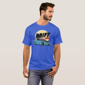 Drift Club Classic Design cadeau T-shirt (Voorkant volledig)