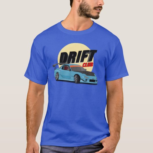 Drift Club Classic Design cadeau T-shirt (Voorkant)