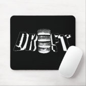 Drift Dark - Mousepad Muismat (Met muis)