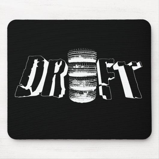 Drift Dark - Mousepad Muismat (Voorkant)