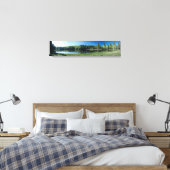 Drift Fence Lake Canvas Afdruk (Insitu (Slaapkamer))