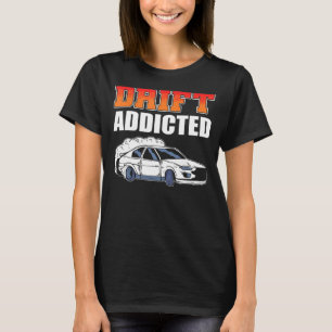 Drift-gebaseerde drijvende-kommaraces t-shirt