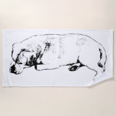 Drift, haast je niet strandlaken (Voorkant)