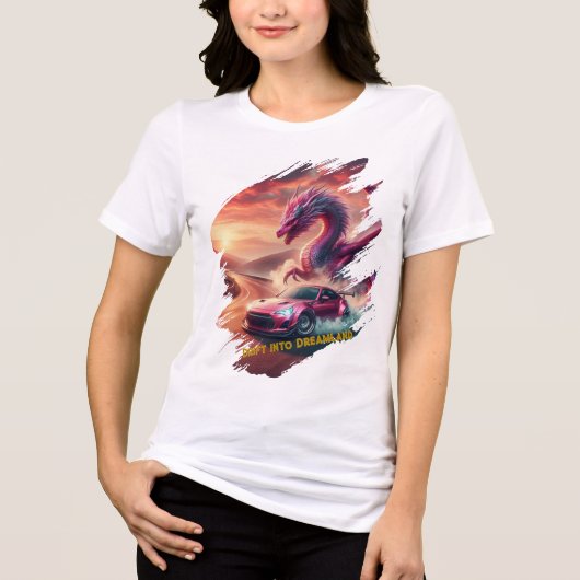 Drift Into Dreamland Racing T-shirt (Voorkant)