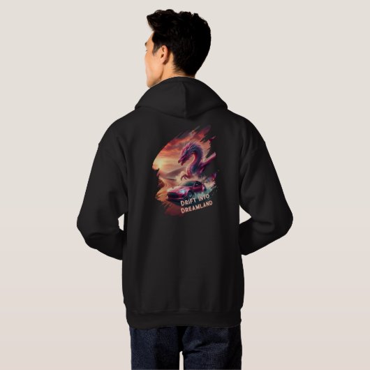 Drift Into Dreamland Trui Hoodie (Achterkant volledig)