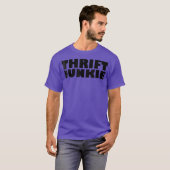 Drift Junkie-duw grafisch T-shirt (Voorkant volledig)