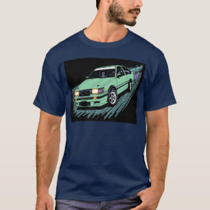 Drift King AE86 Retro Manga Autokunst jongen T-shirt