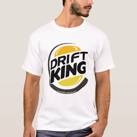 Drift King (Licht) T-shirt (Voorkant)