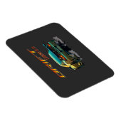 DRIFT LEGEND SUPRA MK4 - ANIME STIJL MAGNEET (Rechterzijde)