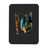 DRIFT LEGEND SUPRA MK4 - ANIME STIJL MAGNEET (Verticaal)