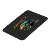 DRIFT LEGEND SUPRA MK4 - ANIME STIJL MAGNEET (Linkerzijde)