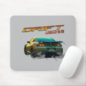 DRIFT LEGEND SUPRA MK4 - ANIME STIJL MUISMAT (Met muis)