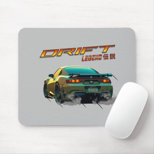 DRIFT LEGEND SUPRA MK4 - ANIME STIJL MUISMAT (Met muis)