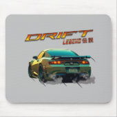 DRIFT LEGEND SUPRA MK4 - ANIME STIJL MUISMAT (Voorkant)