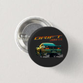 DRIFT LEGEND SUPRA MK4 - ANIME STIJL RONDE BUTTON 3,2 CM (Voorkant /achterkant)
