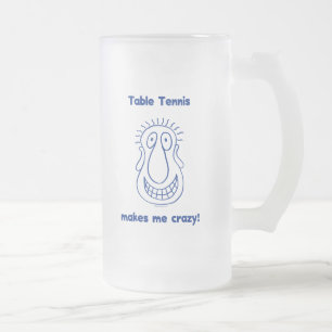 Drift me Crazy Table Tennis Matglas Bierpul