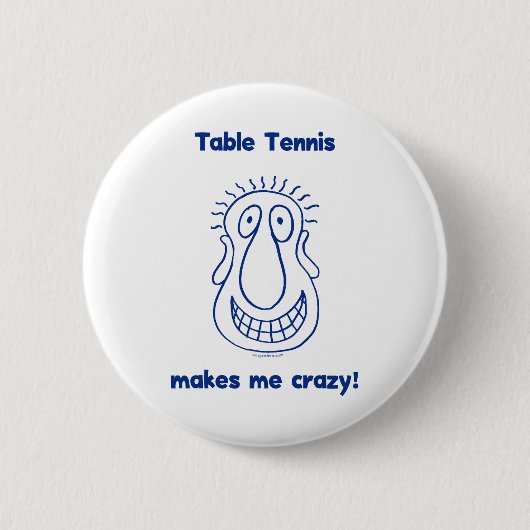 Drift me Crazy Table Tennis Ronde Button 5,7 Cm (Voorkant)
