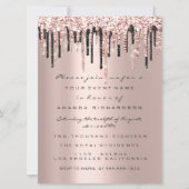 Drift Roos Birthday Vrijgezellenfeest Sweet 16 Cla Kaart (Voorkant)