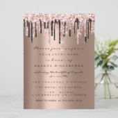 Drift Roos Birthday Vrijgezellenfeest Sweet 16 Cla Kaart (Staand voorkant)