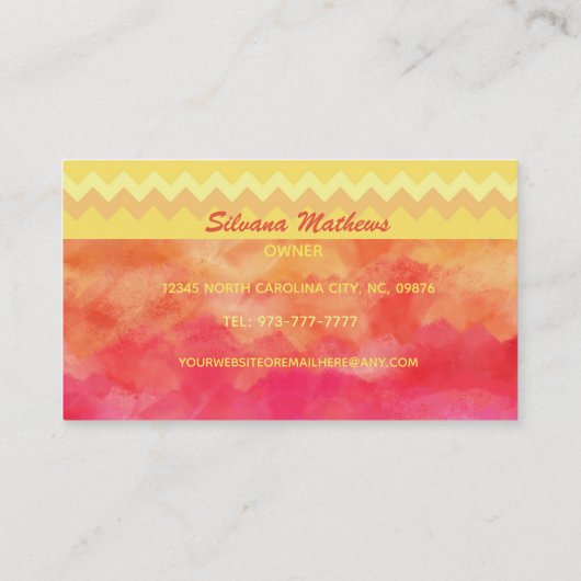 Drift Shop Slogans Visitekaartjes (Achterkant)