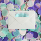 Drift Silver Grey Royal Blue RSVP Bridal Etiket