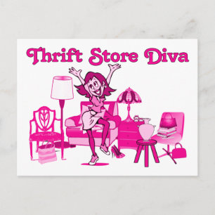 Drift Store Diva Briefkaart