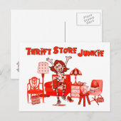 Drift Store Junkie Briefkaart (Voorkant / Achterkant)